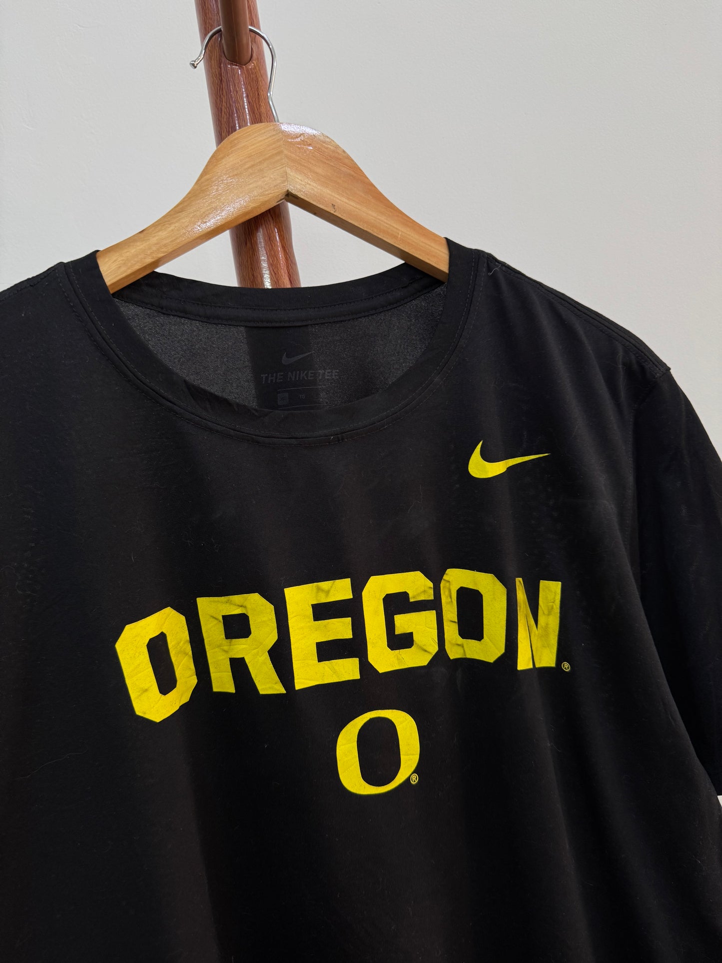 Black NIKE Oregon Dri-Fit cotton Tee