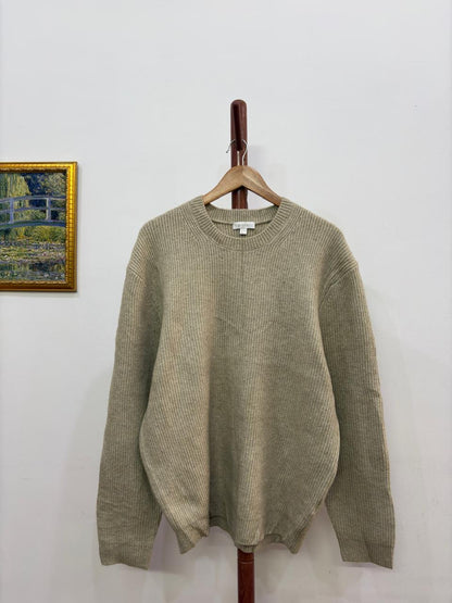 'They' Thick Ribbed Knit Sweater