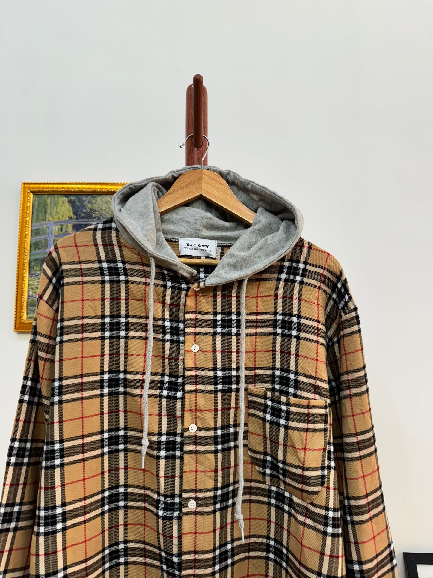 Even youth’ Checkered Flannel Shirt