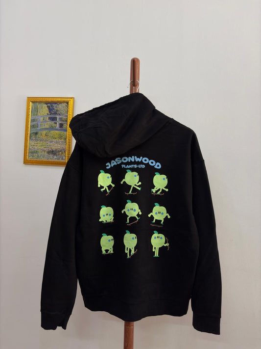 Black oversize hoodie