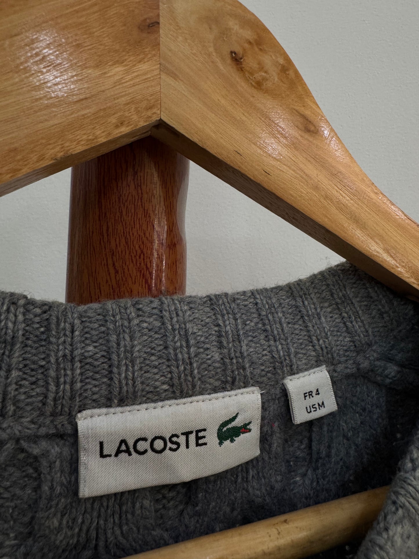 Authentic LACOSTE WaffleKnit Sweater