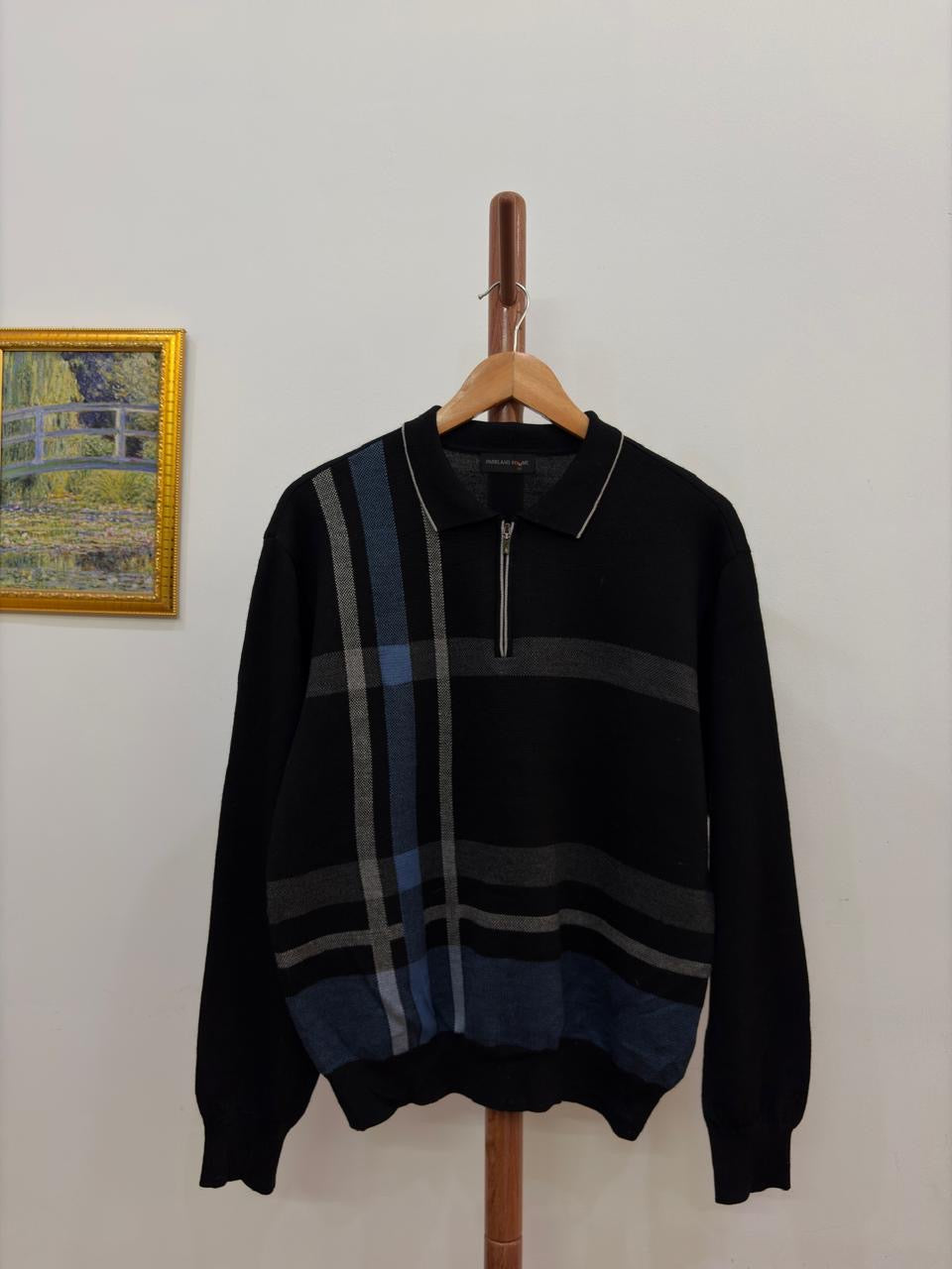 Vintage Collared Knitted Sweater