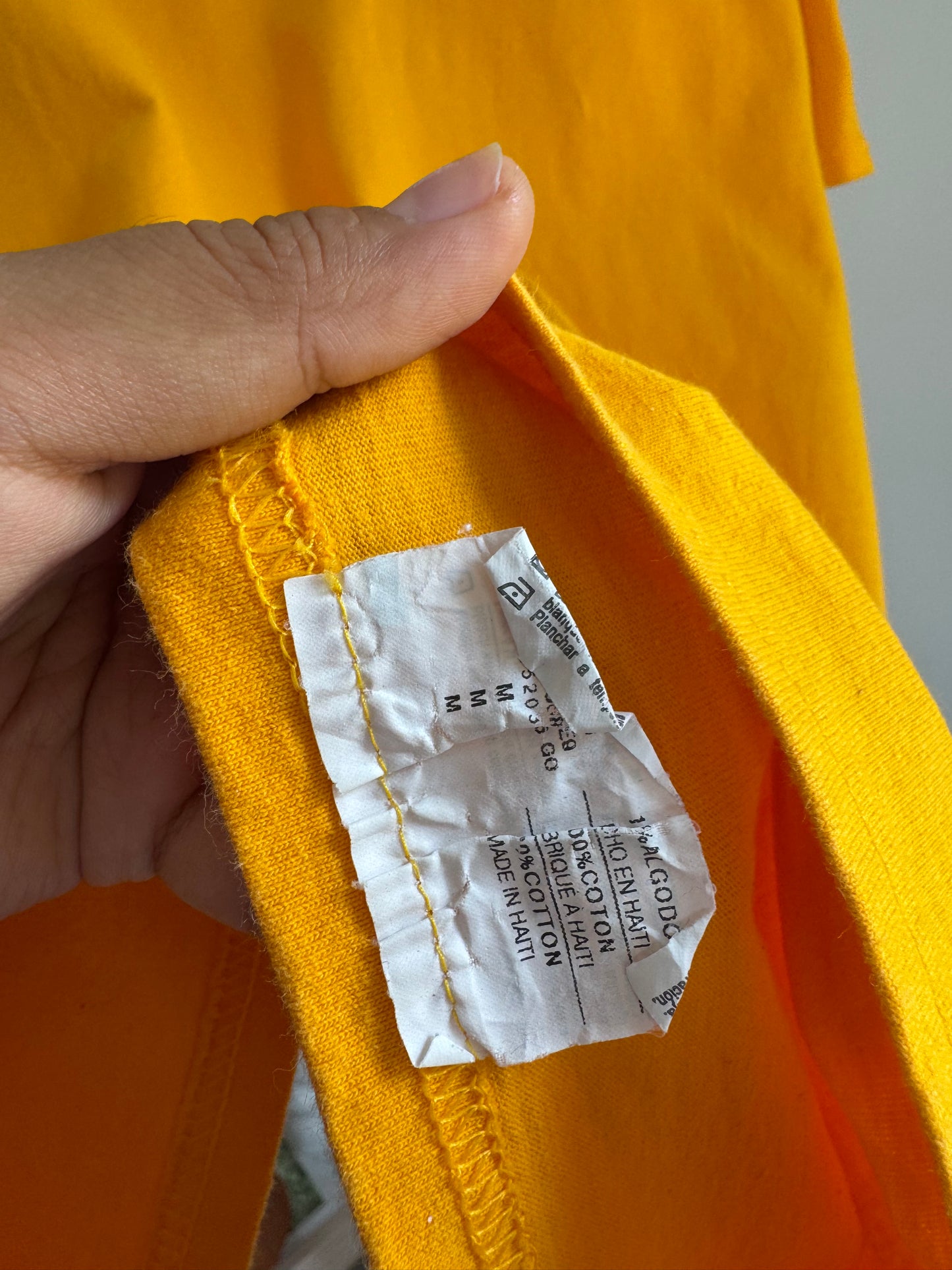 Yellow Champion Basic Tee