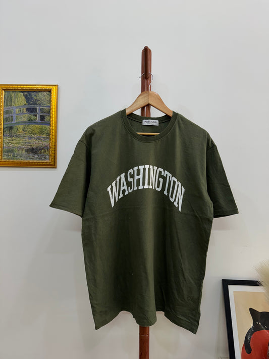 Washington Green Tee (Oversize Fit)