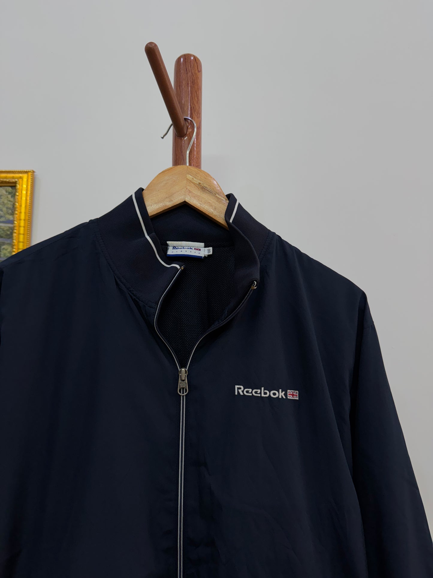 Authentic Navy Blue ‘Reebok’ Jacket