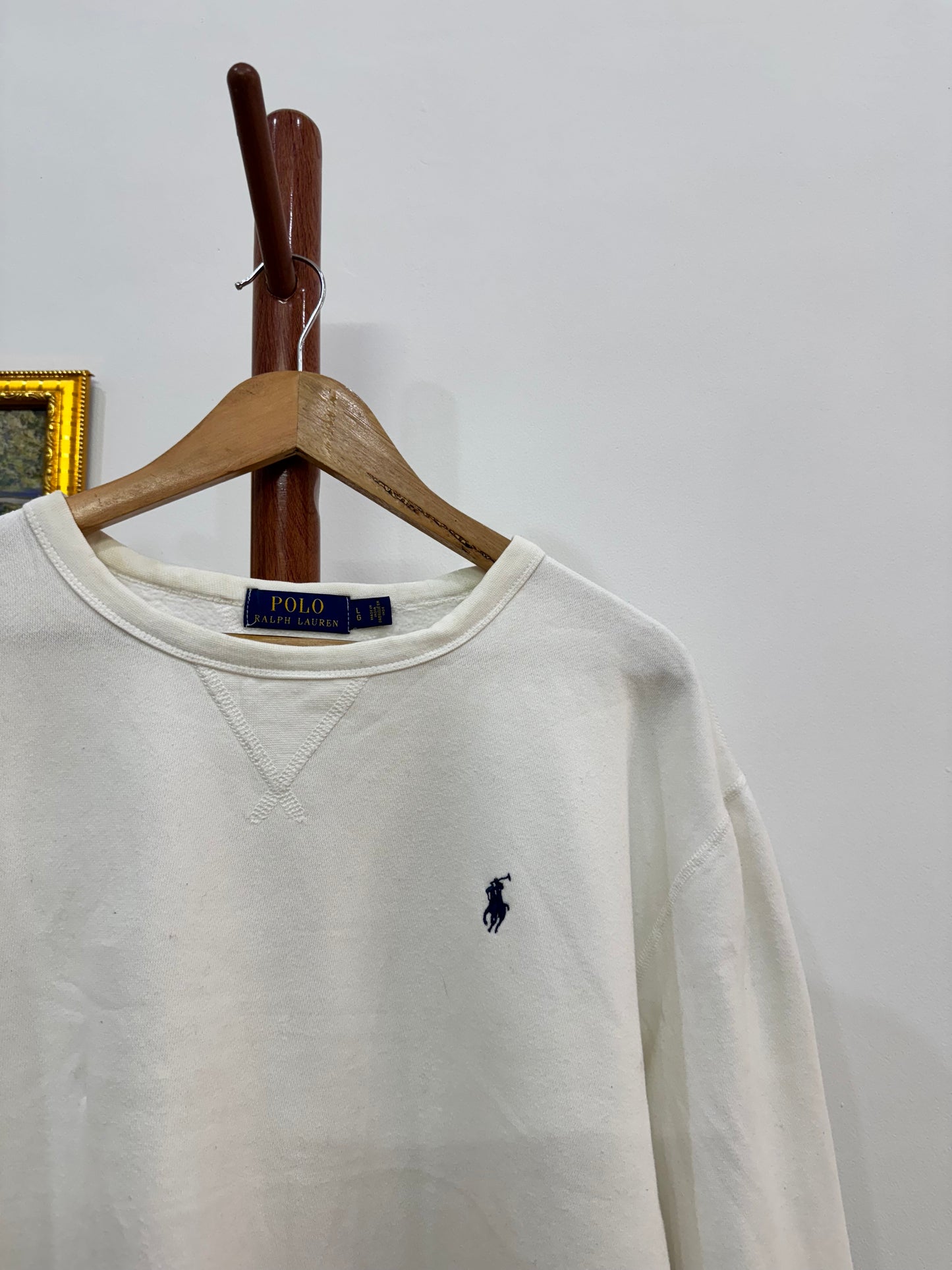 Classic White ‘Polo ralph lauren’ Sweatshirt