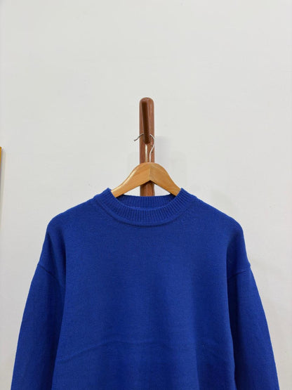 Cobalt Blue Soft Wollen Sweater