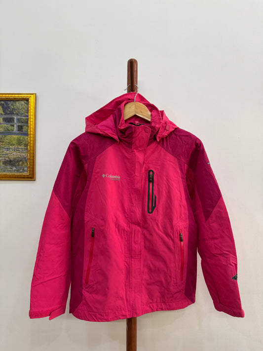 Pink ‘Columbia’ Omni-Tech Outdoor Jacket