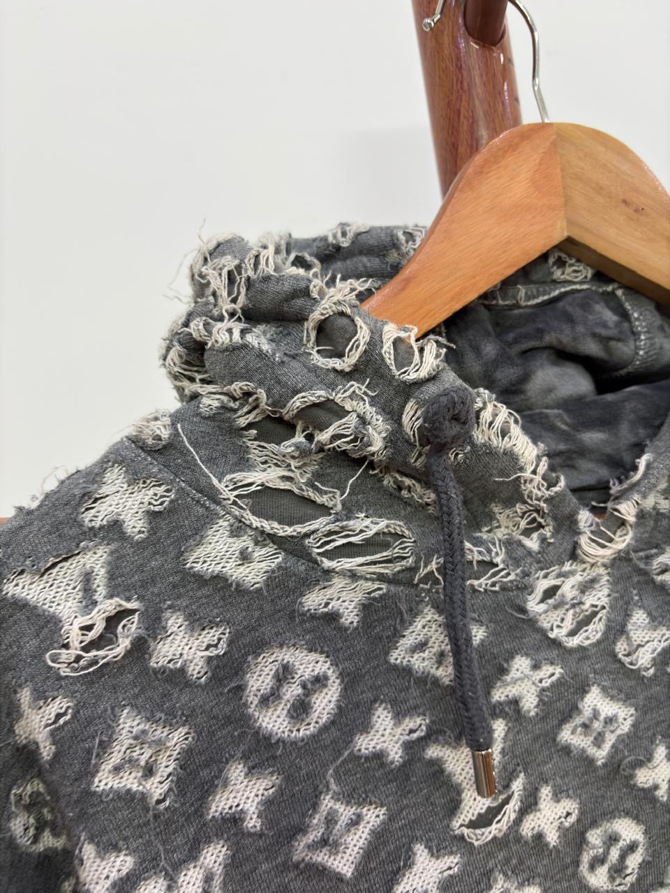 LV DISTRESS HOODIE