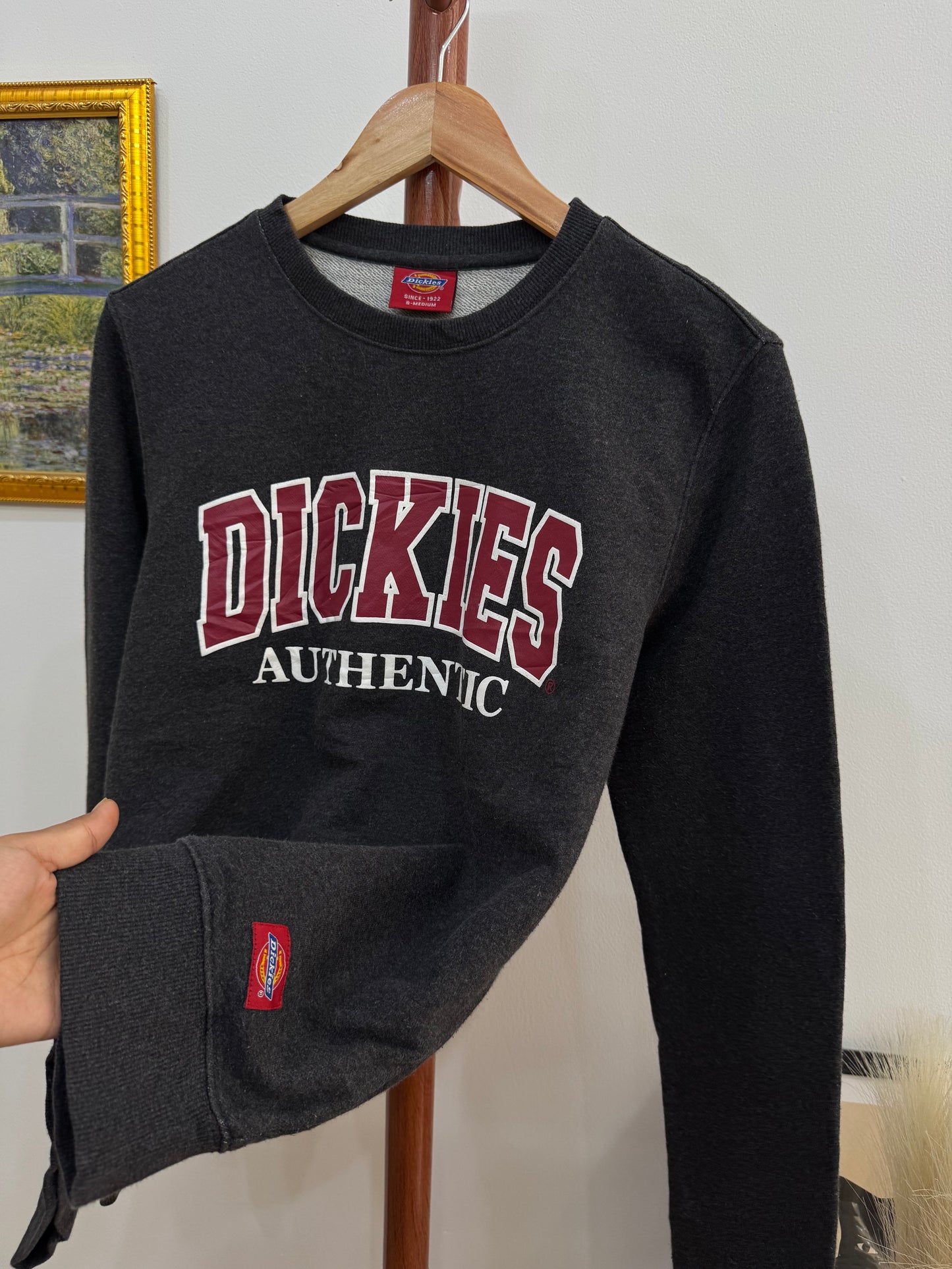 Dark Grey ‘DICKIES’ Crewneck