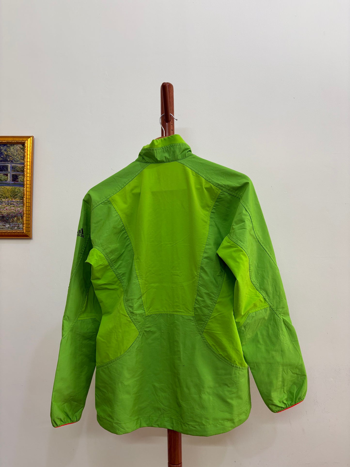 Green 'Adidas' X Terrex Jacket 
with soft fleece lining