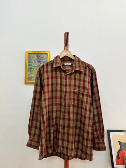 Vintage PAT Checkered Flannel Shirt