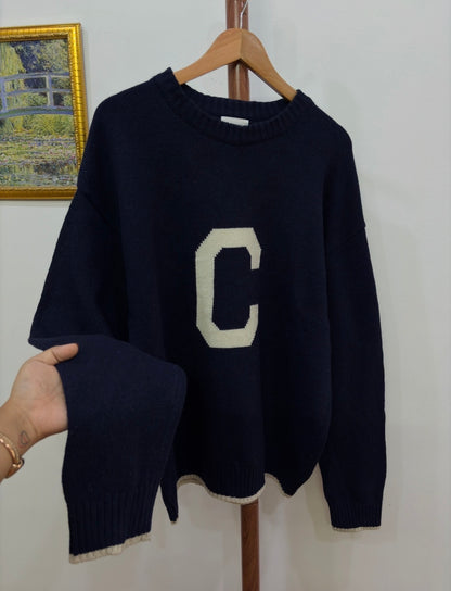 COVERNAT' Thick Knitted  Sweater