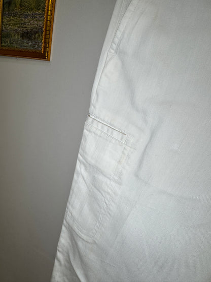 Adidas White Trousers