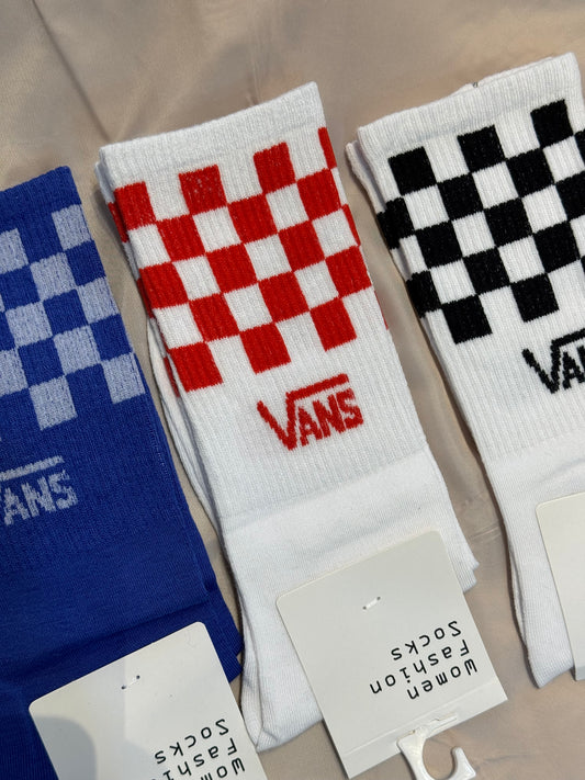 VANS CHECKERED (Pack of 3)