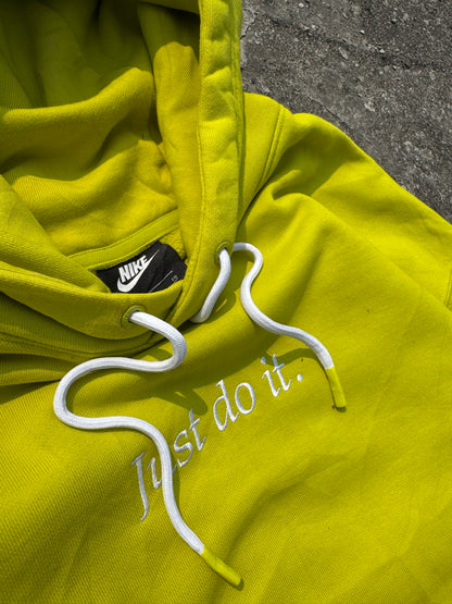 NIKE NEON GREEN HOODIE