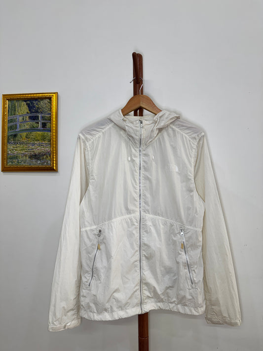 White @thenorthface Sheer Lightweight Windbreaker