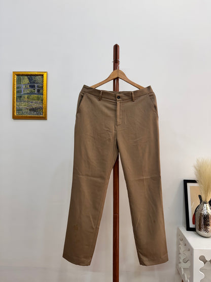 Menem Homme’ Brown Tailored Fit Trouser