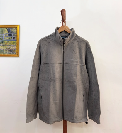 Authentic 'Columbia' Grey Fleece Jacket