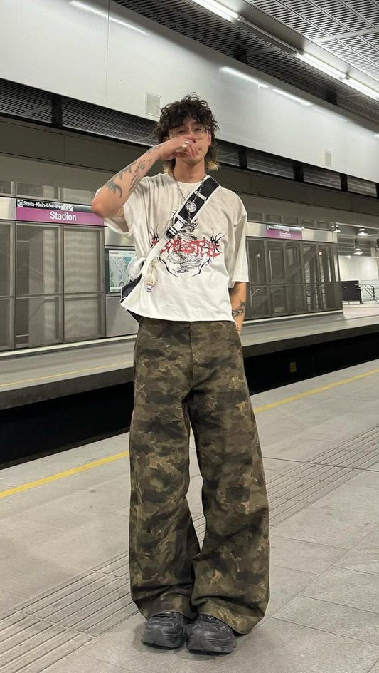 Vintage ‘Edwin’ Camoflauge Cargo