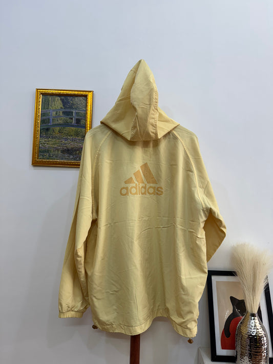 Butter Yellow Vintage ‘ADIDAS’ Jacket