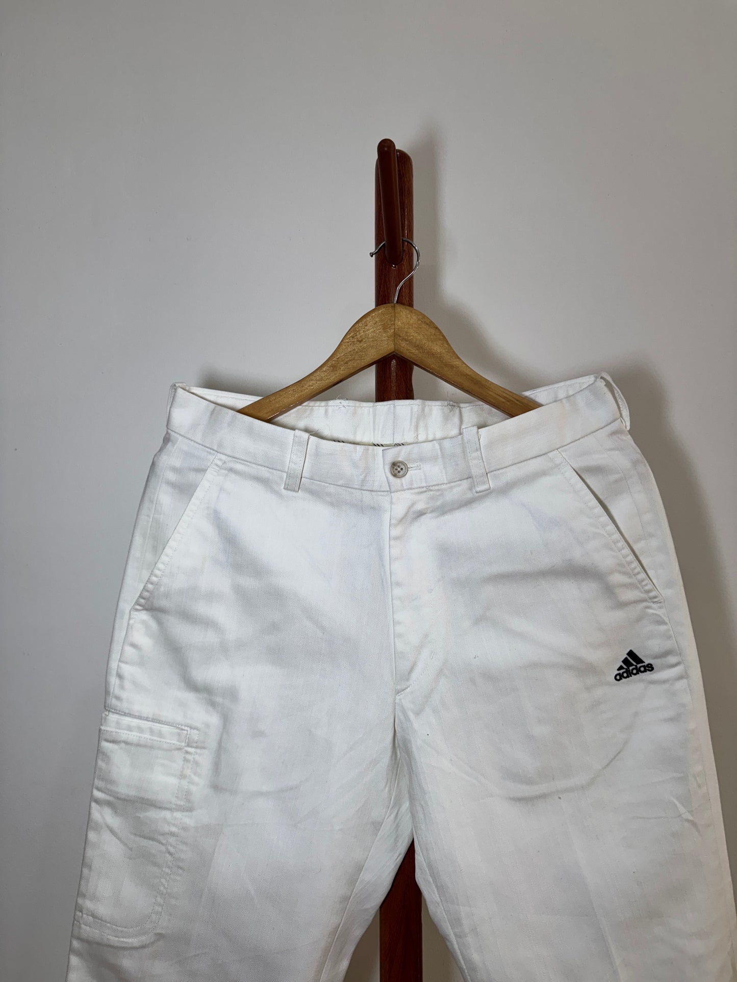 Adidas White Trousers