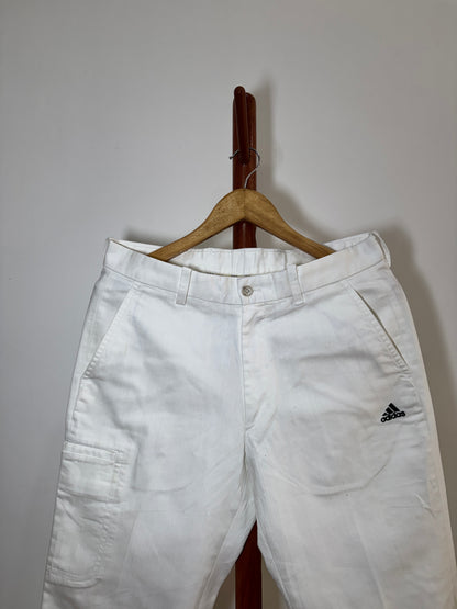 Adidas White Trousers