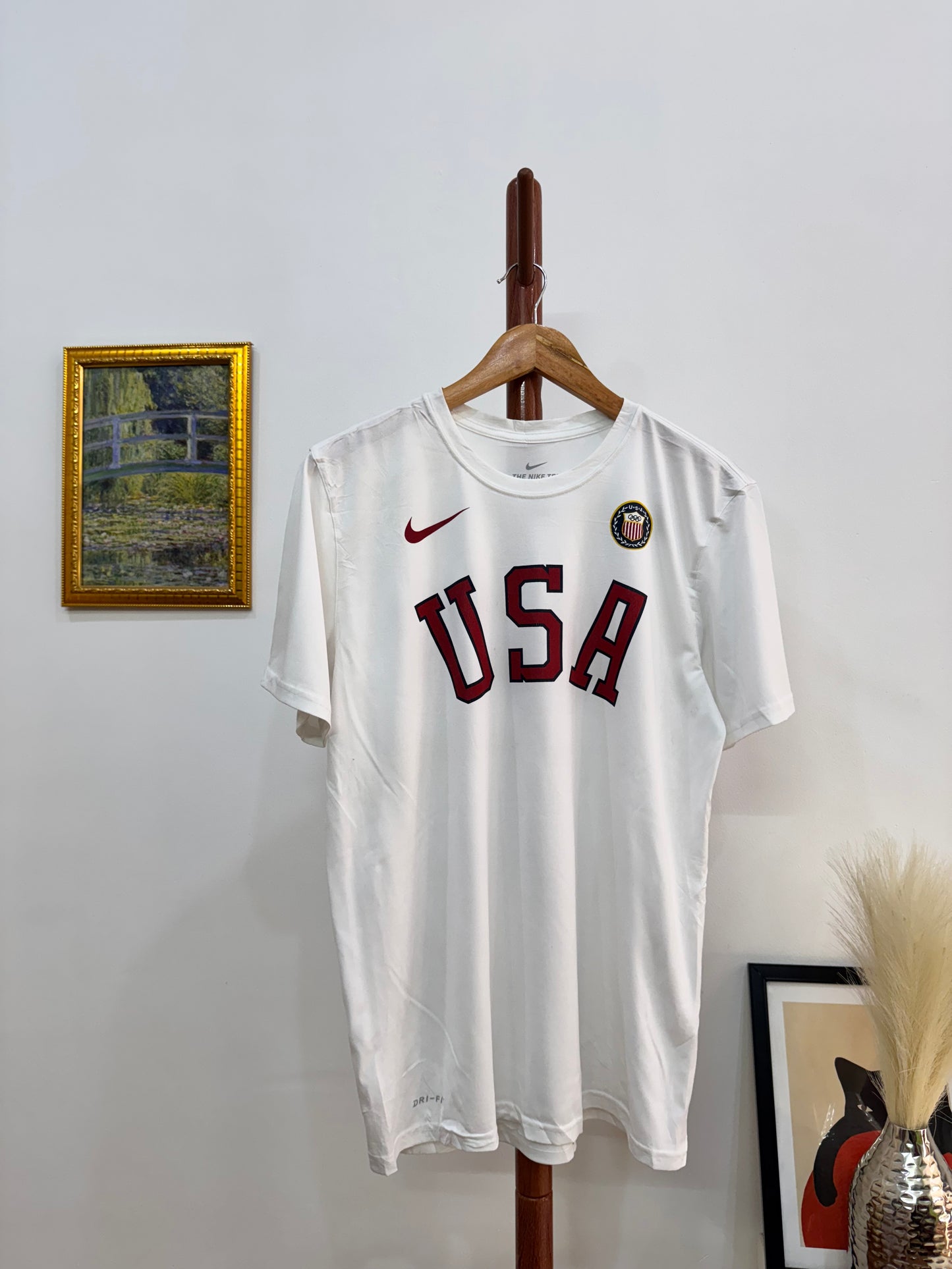 Nike USA TEAM Dri-Fit Cotton Tee