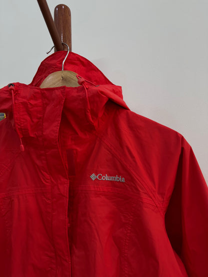 Red Columbia Omni-tech Jacket