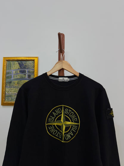 Black StoneIsland Crewneck