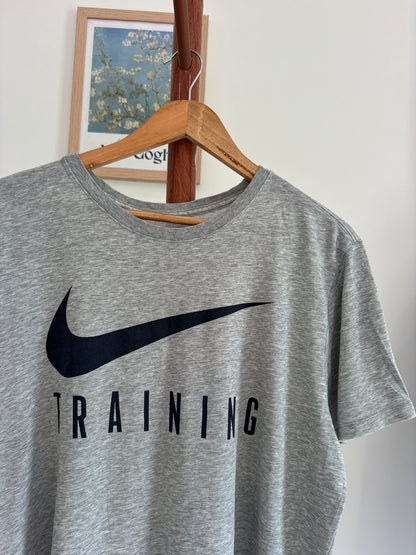 Grey @nike TRN TEE