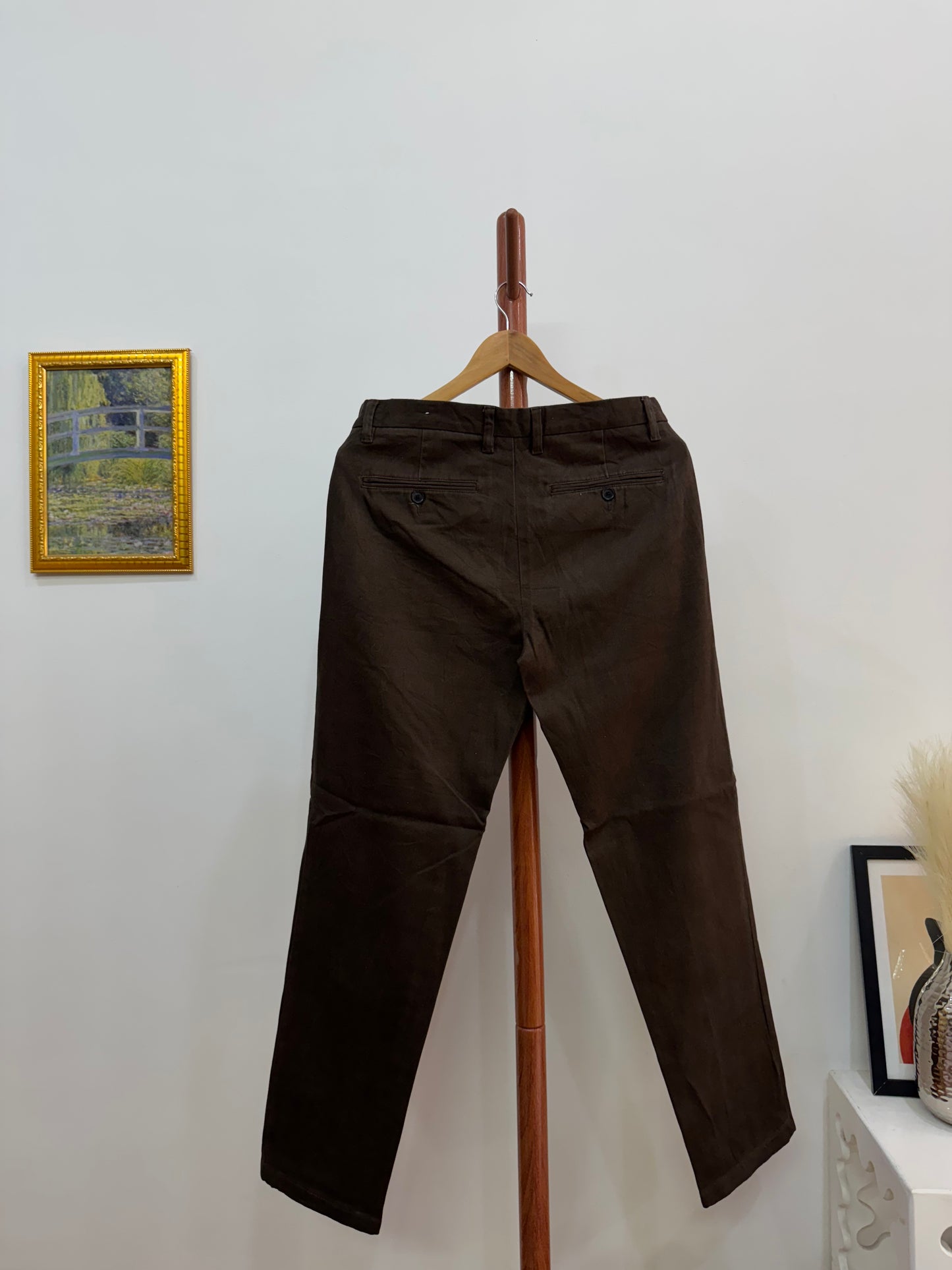 Brown ‘Giordano’ Unisex Cotton Chinos