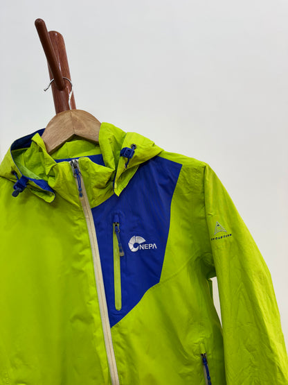 Solid green ‘NEPA ’ OUTDOOR JACKET (S)