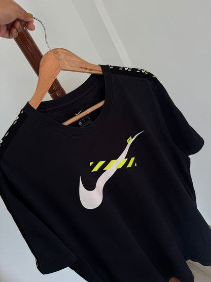 Big Logo @nike Tee in black