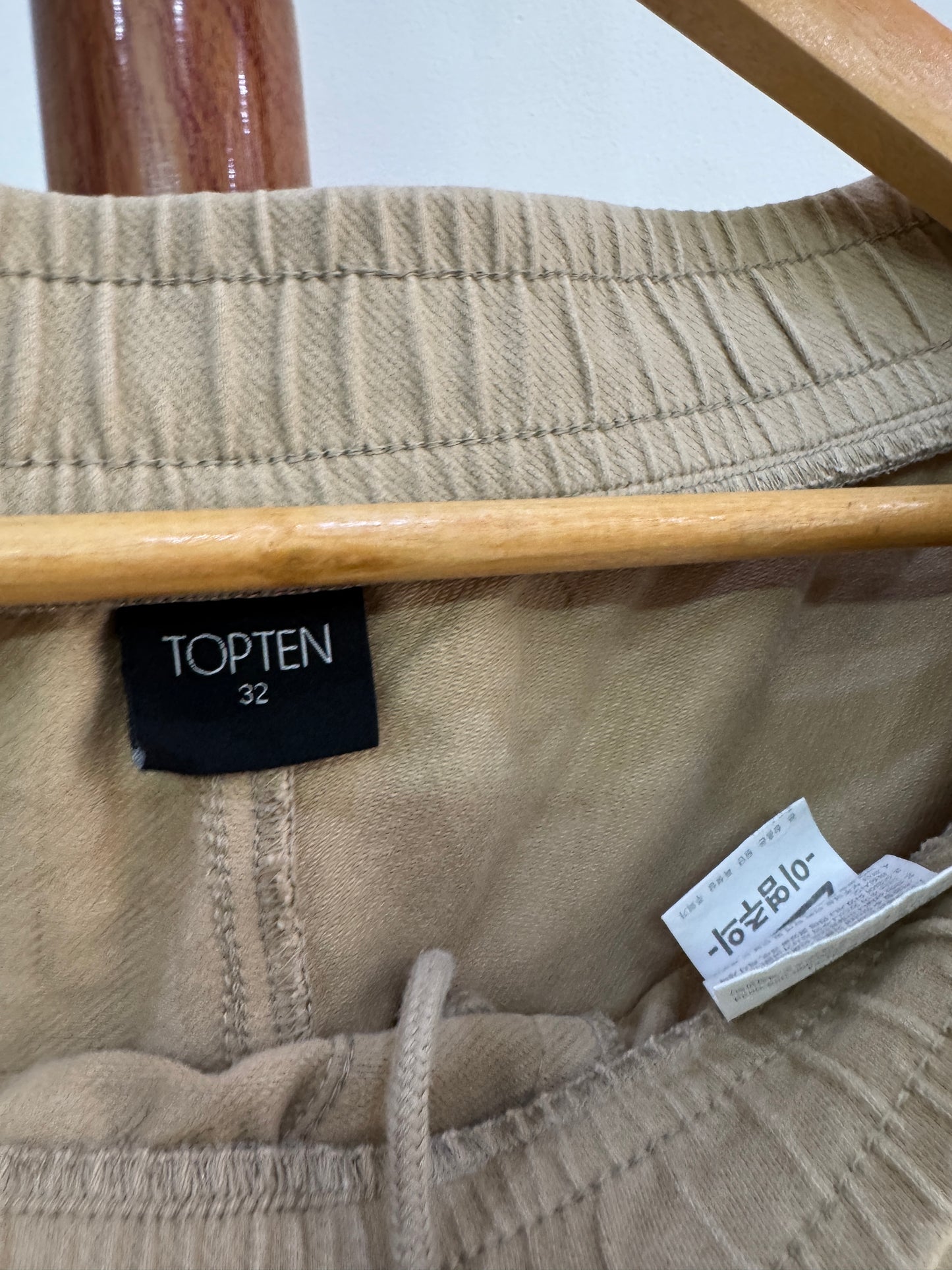 Topten Beige cotton Sweatpant