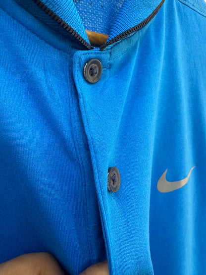 Blue ‘NIKE GOLF’ Dri-Fit Polo Tee