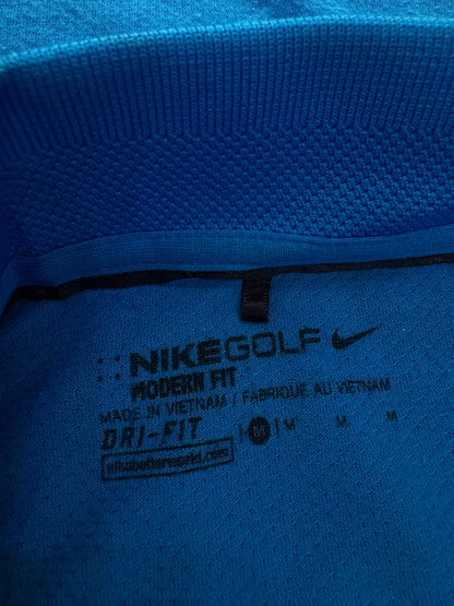 Blue ‘NIKE GOLF’ Dri-Fit Polo Tee