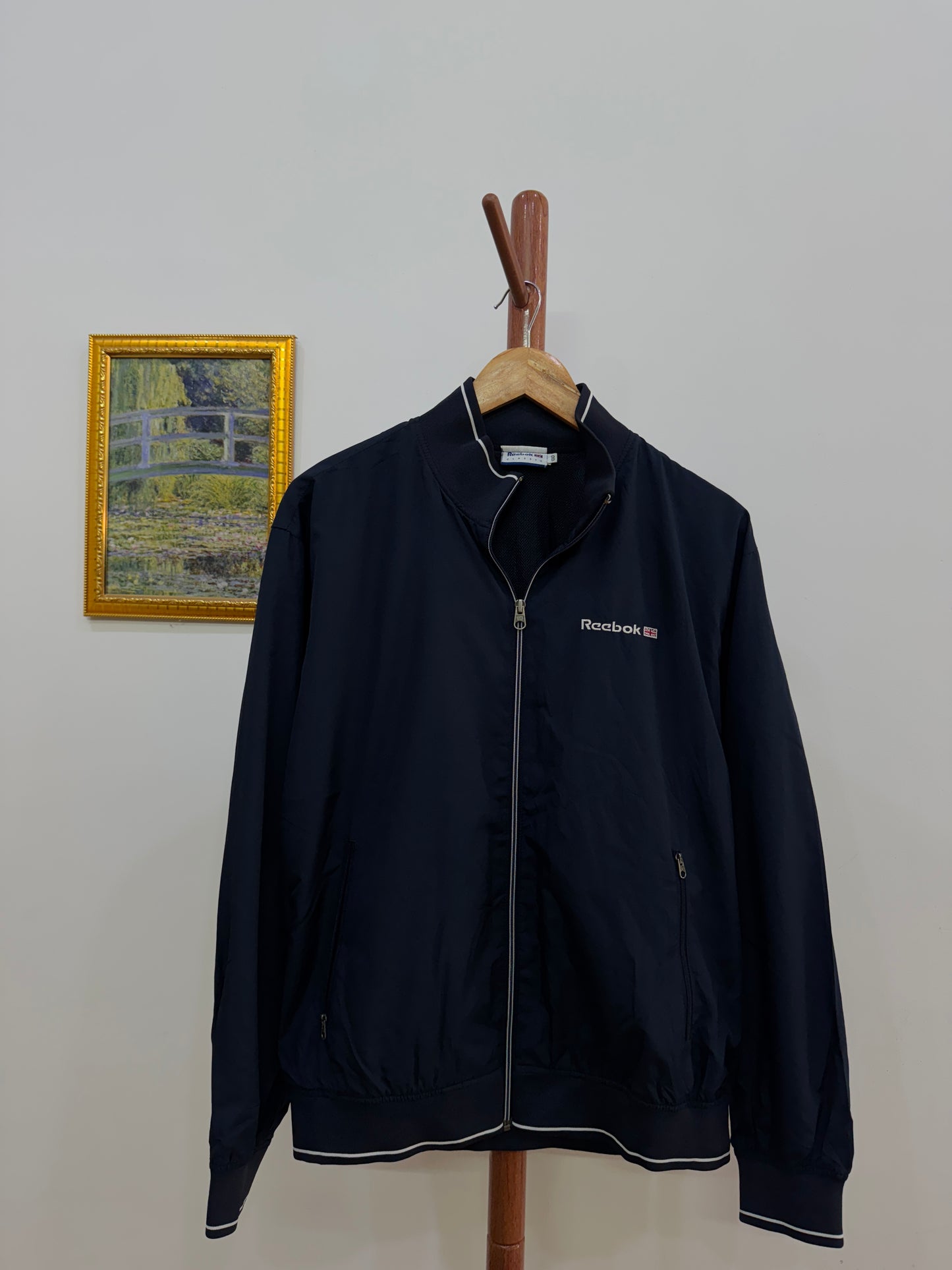 Authentic Navy Blue ‘Reebok’ Jacket