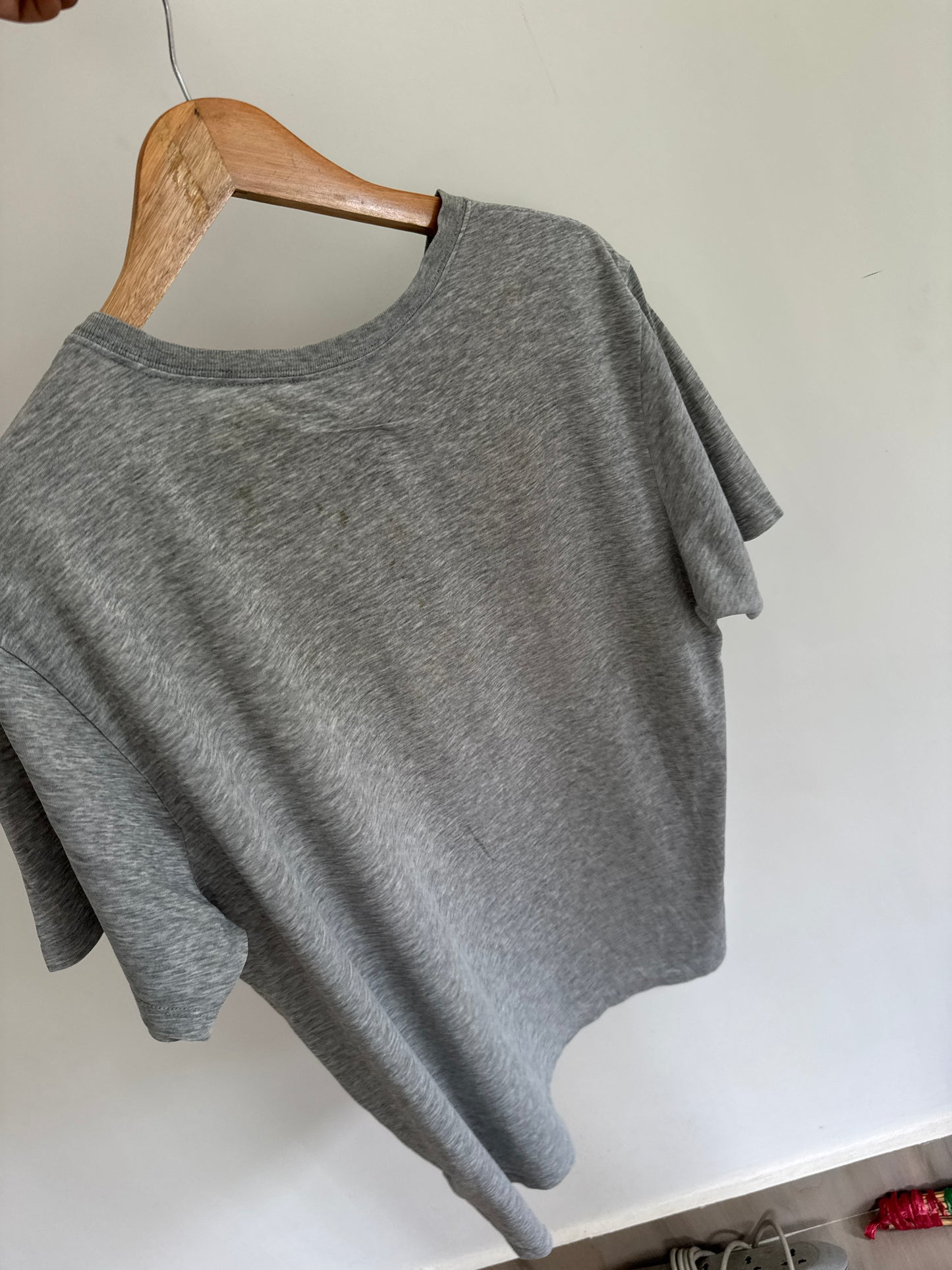 Grey @nike TRN TEE