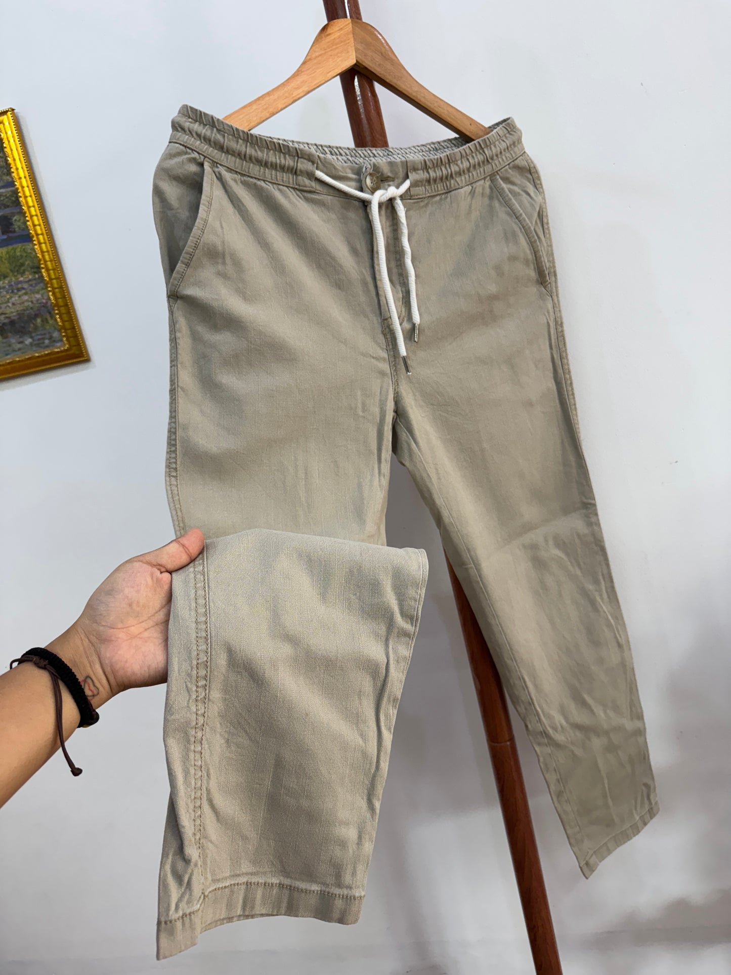 ‘Bukaroo’ Linen Blend Trouser