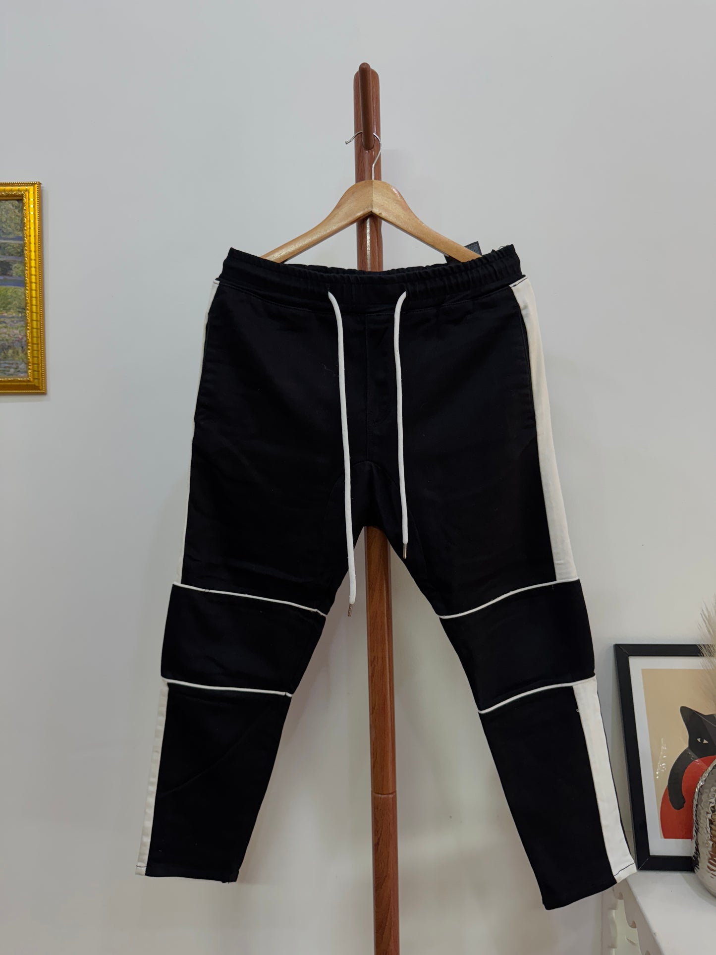 Zara Sweatpants with contrast lining