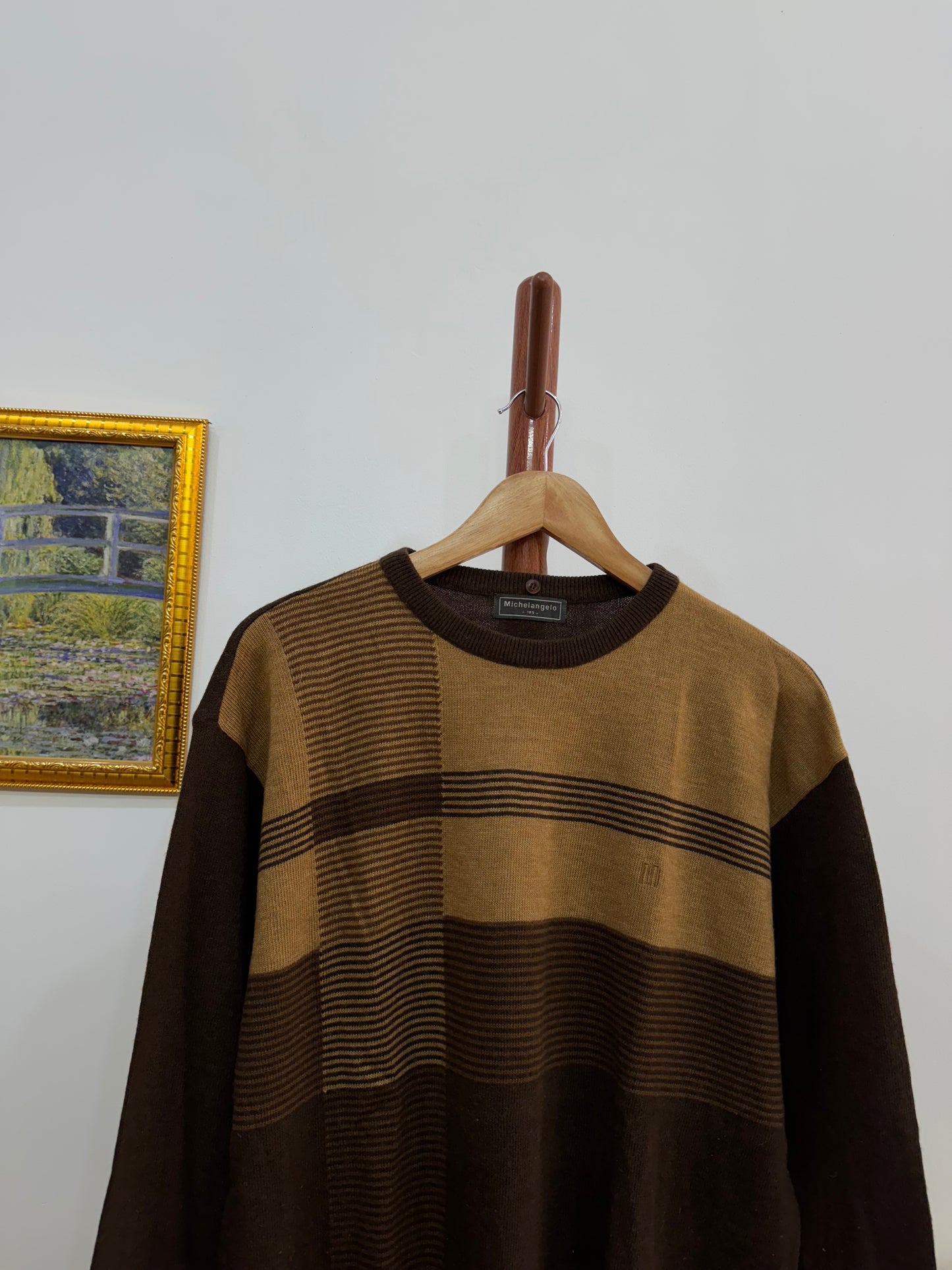 Vintage Brown Knitted Sweater