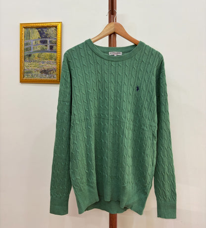 Uspa Green Sweater