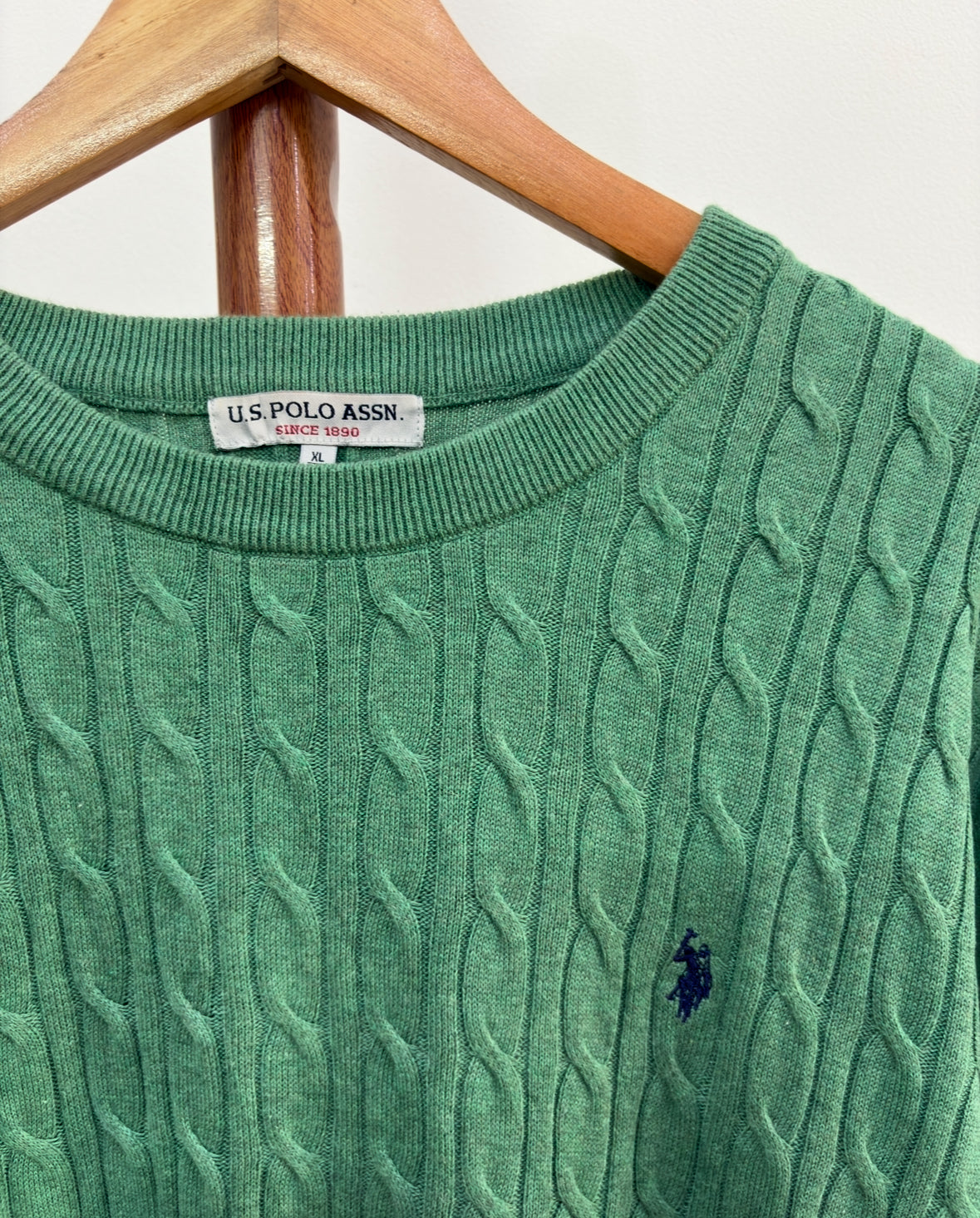 Uspa Green Sweater