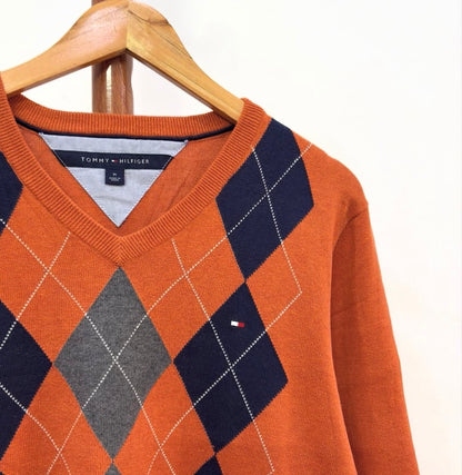 'Tommy Hilfiger' Argyle Sweater