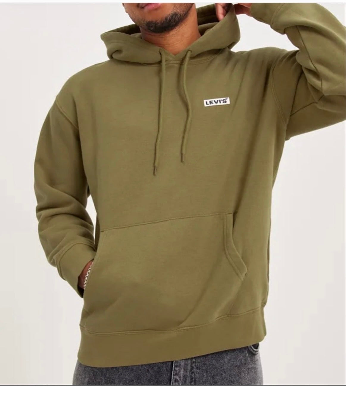 'LEVIS' Olive Green Hoodie