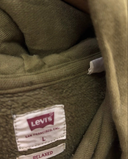 'LEVIS' Olive Green Hoodie
