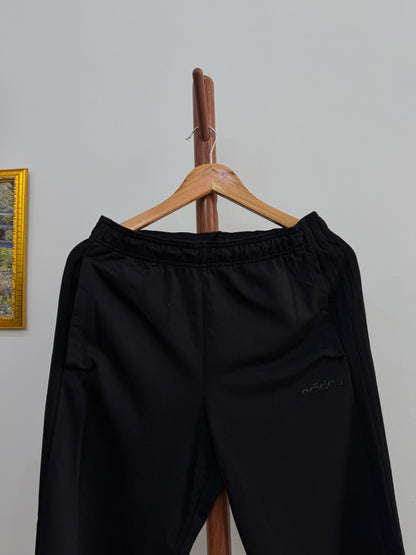 Black Adidas Spell out logo trackpant (Climacool)