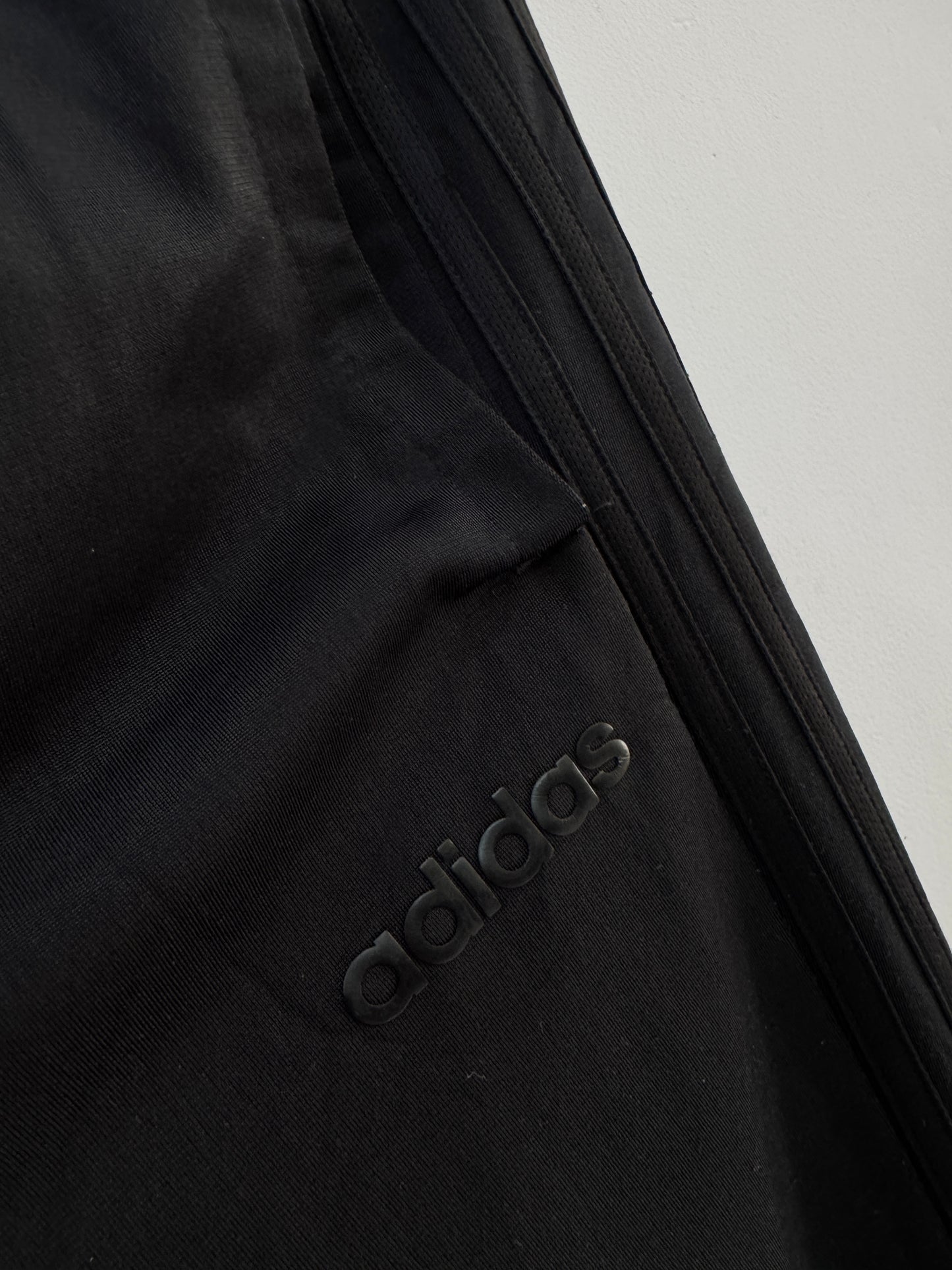 Black Adidas Spell out logo trackpant (Climacool)