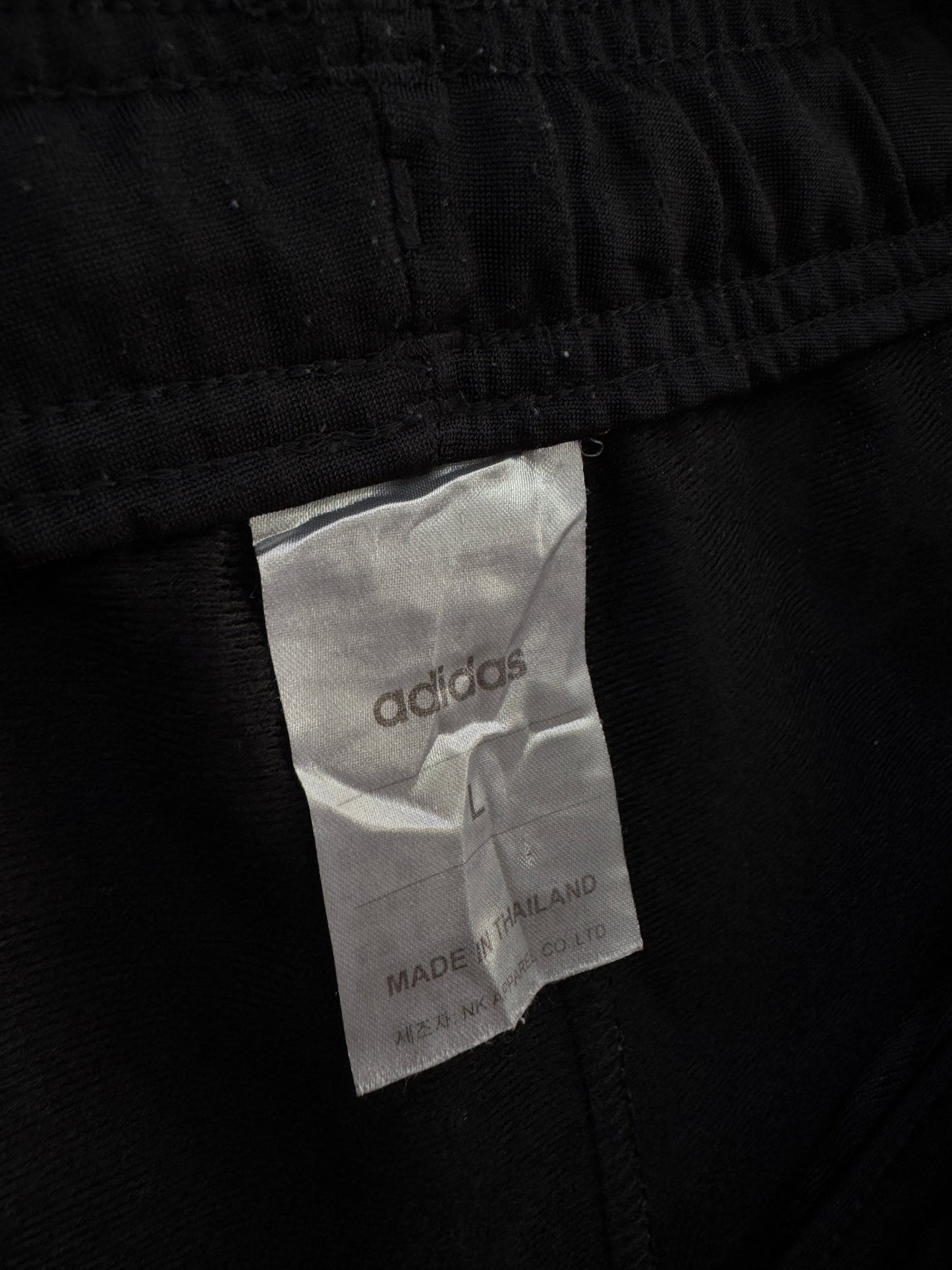 Black Adidas Spell out logo trackpant (Climacool)